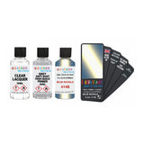 Paint For Alfa Romeo Gtv Azzurro Nuvola Blue Code 414B Touch Up Paint - Touch Up Paint With Primer & Extra Gloss Lacquer