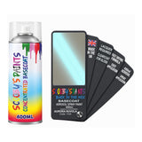 Paint For Alfa Romeo Spider Aurora Nuvola Blue Aerosol Spray Paint 114A - Aerosol Basecoat Spray Paint 400ml