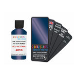 Paint For Alfa Romeo Spider Blu Victoria Blue Code 401B Touch Up Paint - Touch Up Paint 30ML Bottle