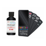 Paint For Alfa Romeo 159 Nero Carbone 1000 Miglia Black Code 876B Touch Up Paint - Touch Up Paint 30ML Bottle