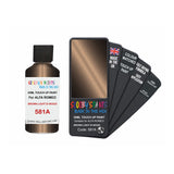 Paint For Alfa Romeo 159 Marrone Luci Di Bosco Brown Beige Code 581A Touch Up Paint - Touch Up Paint 30ML Bottle