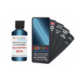 Paint For Alfa Romeo 159 Blu Zaffiro Blue Code 297A Touch Up Paint - Touch Up Paint 30ML Bottle