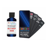 Paint For Alfa Romeo Giulietta Blu Profondo Blue Code 466B Touch Up Paint - Touch Up Paint 30ML Bottle