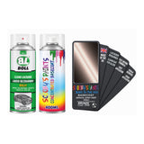 Paint For Alfa Romeo Giulietta Bronzo Brown Beige Aerosol Spray Paint 394B - Aerosol Spray Paint With Lacquer