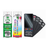 Paint For Alfa Romeo Giulia Nero Vulcano Black Aerosol Spray Paint 408C - Aerosol Spray Paint With Lacquer