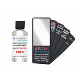 Paint For Alfa Romeo Giulia Bianco Trofeo White Code 248B Touch Up Paint - Touch Up Paint 30ML Bottle