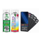 Paint For Alfa Romeo Giulia Quadrifoglio Blu Montecarlo Blue Aerosol Spray Paint 092A - Aerosol Spray Paint With Lacquer