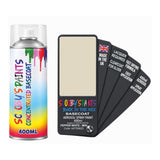 Paint For Aston Martin Db9 Pepper White - Mini Code Ast5062D Aerosol Spray Can Paint - Single Basecoat Aerosol Spray 400ML