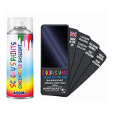 Paint For Aston Martin Vh3 Azurite Black 2 Code Ast5113D Aerosol Spray Can Paint - Single Basecoat Aerosol Spray 400ML
