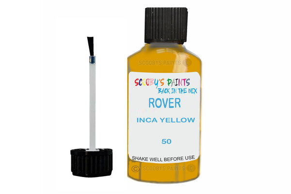 Mixed Paint For Morris Ital, Inca Yellow, Touch Up, 50