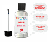 Infiniti Moonlight White Paint Code Qaa