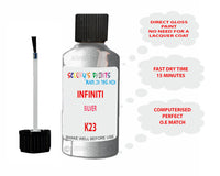 Infiniti Silver Paint Code K23