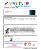 Instructions For Use Infiniti Fx45 Dark Majestic Midnight Blue