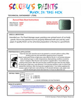Instructions For Use Infiniti G35 Green