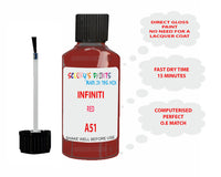 Infiniti Red Paint Code A51