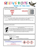 Instructions For Use Infiniti All Models Touch Up Paint