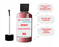 Infiniti Dynamic Sunstone Red Paint Code Nba