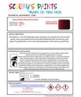 Instructions For Use Infiniti Qx Dark Red