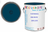 500ml Tin of Hard Enamel Paint for Vauxhall Movano MarineBlau/Ink Blue Code 20P/23U