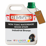 Denny's Stain Paint For Fences Colour- Industrial Bronze - Weatherproof Uv-Safe Protect