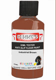 Denny's Floor Paint For Grip Coating Colour- Industrial Brown - Anti-Slip Hardwearing Safe