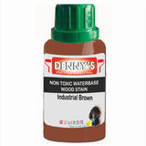 Denny's Stain Paint For Fences Colour- Industrial Brown - Weatherproof Uv-Safe Protect