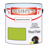 Denny's Wood Paint For Decking Colour- Industrial Circuit Green - Anti-Slip Weatherproof Durable
