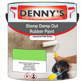 Denny's Waterpoof Paint For Stamp Out Damp Colour- Industrial Field Green - Damp-Block Mould-Safe Breathable