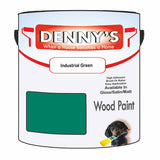 Denny's Wood Paint For Decking Colour- Industrial Green - Anti-Slip Weatherproof Durable