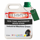 Denny's Stain Paint For Fences Colour- Industrial Machine Green - Weatherproof Uv-Safe Protect