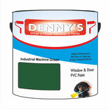 Denny's Plastic Paint For Windows Colour- Industrial Machine Green - Weatherproof Fade-Safe Upvc
