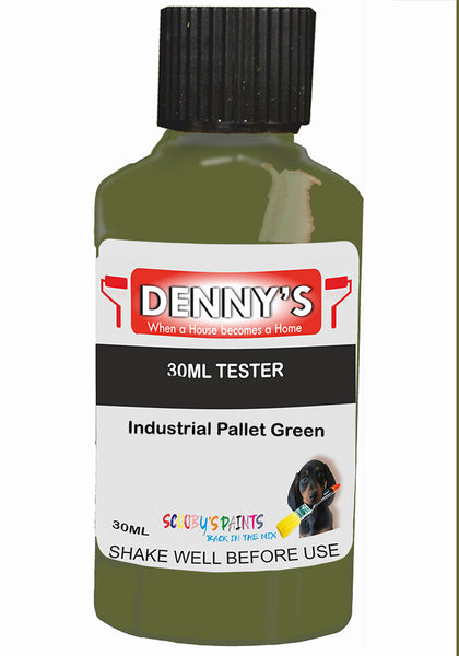 Denny's Chalk Paint For Furniture Colour- Meadow Eucalyptus Green - Matte Scuffproof Refresh