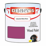Denny's Wood Paint For Decking Colour- Industrial Retro Rose - Anti-Slip Weatherproof Durable
