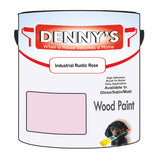 Denny's Wood Paint For Decking Colour- Industrial Rustic Rose - Anti-Slip Weatherproof Durable