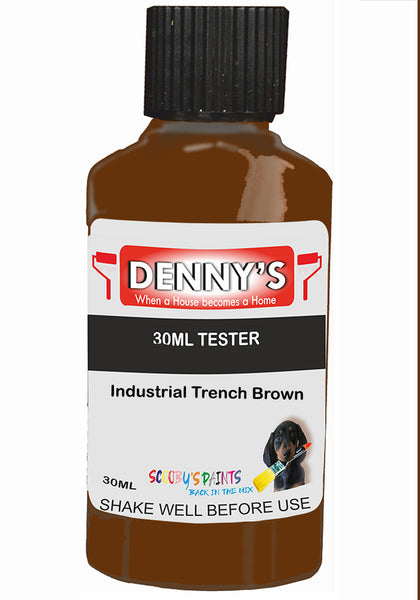 Denny's Chalk Paint For Furniture Colour- Hearth Fawn Brown - Matte Scuffproof Refresh