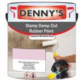 Denny's Waterpoof Paint For Stamp Out Damp Colour- Industrial Workshop Rose - Damp-Block Mould-Safe Breathable