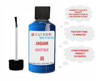 Jaguar F-Type Velocity Blue Jis paint where to find my paint code