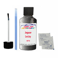 Jaguar Corris Grey Touch Up Paint Code 873 Scratch Repair Kit