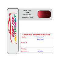 Paint Code Loacation Jaguar Radiance Red