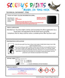 Instructions for use Jaguar Santorini Black Car Paint