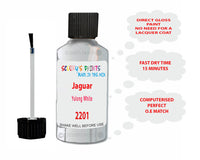 Jaguar Yulong White Paint Code 2201