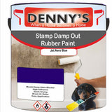 Denny's Waterpoof Paint For Stamp Out Damp Colour- Jet Aero Blue - Damp-Block Mould-Safe Breathable