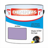 Denny's Plastic Paint For Outdoor Furniture Colour- Jet Blue - Weatherproof Uv-Safe Scuffproof