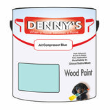 Denny's Wood Paint For Decking Colour- Jet Compressor Blue - Anti-Slip Weatherproof Durable