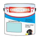 Denny's Plastic Paint For Pipes Colour- Jet Compressor Blue - Chemical-Safe Impactproof Durable