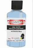 Denny's Floor Paint For Grip Coating Colour- Jet Nautical Blue - Anti-Slip Hardwearing Safe