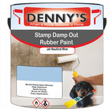 Denny's Waterpoof Paint For Stamp Out Damp Colour- Jet Nautical Blue - Damp-Block Mould-Safe Breathable