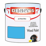 Denny's Wood Paint For Decking Colour- Jet Petrol Blue - Anti-Slip Weatherproof Durable