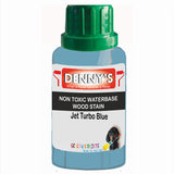 Denny's Stain Paint For Fences Colour- Jet Turbo Blue - Weatherproof Uv-Safe Protect