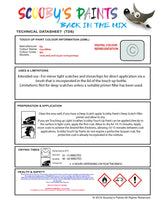 Instructions for use Kia Casa White Car Paint